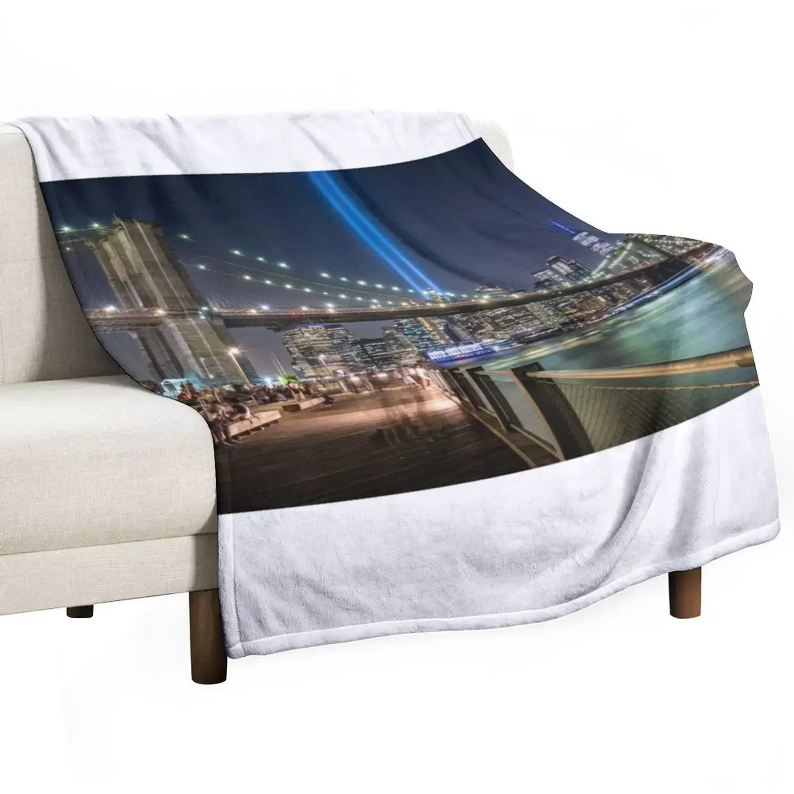 

NYC 9/11 Throw Blanket Soft Big Flannel decorative Blankets