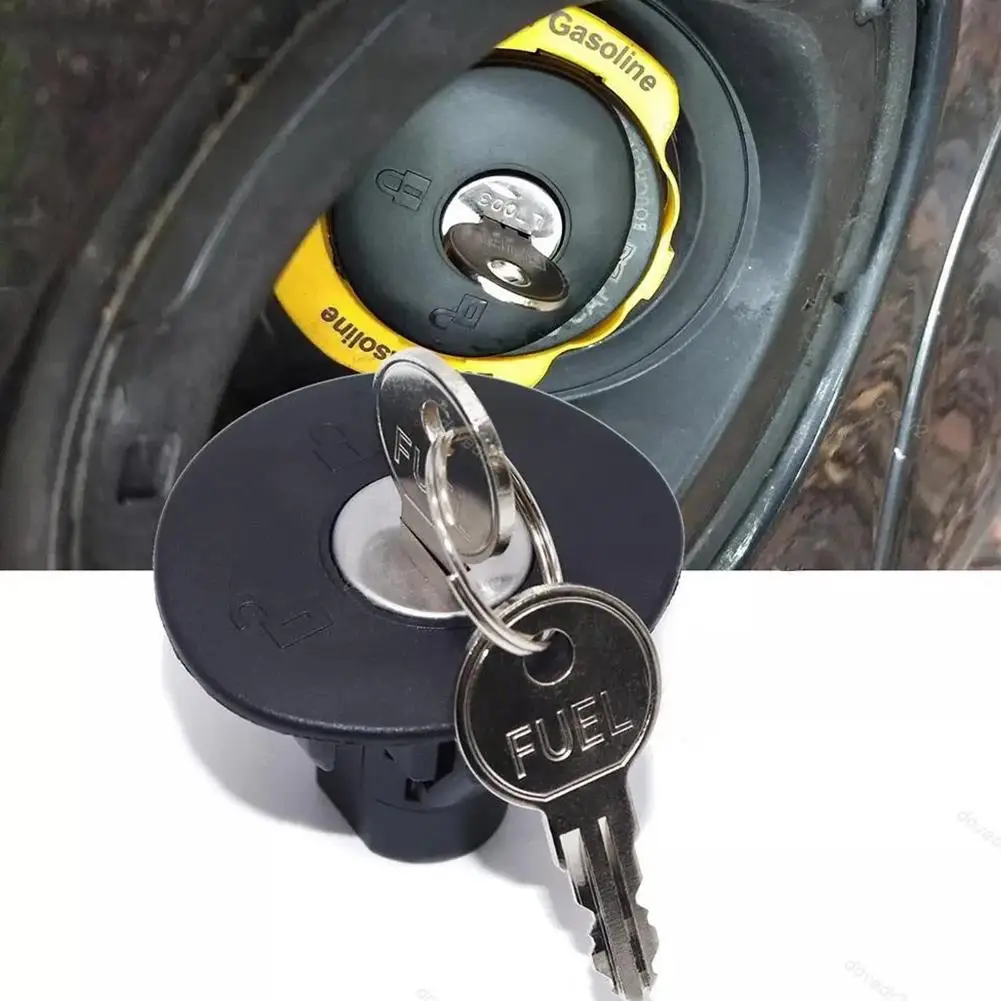 غطاء قفل خزان الوقود الغاز مع مفاتيح لفورد F-150 2009-2014 لينكولن MKX 2011-2017 اكسسوارات السيارات E4N5 #3