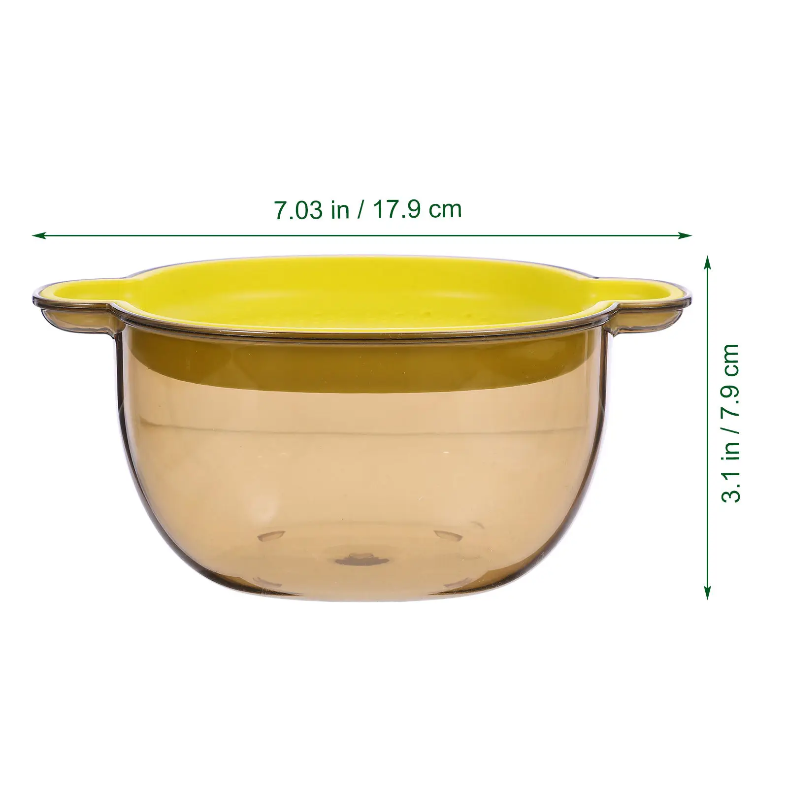 Vegetable Fruit Washing Basket Reusable Plastic Double Layer Design Large Capacity Kitchen Colander Effective Impurities Removal