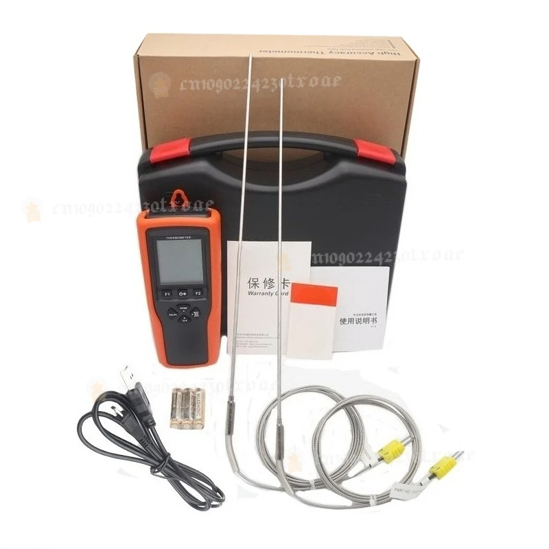 Thermometer YET-610/620L High Precision Digital Temp Meter Probe Thermocouple Tester Industrial Temperature Measuring Tool