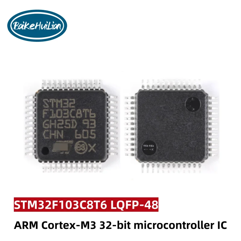 Brand new original STM32F103C8T6 LQFP-48 ARM Cortex-M3 32-bit microcontroller IC
