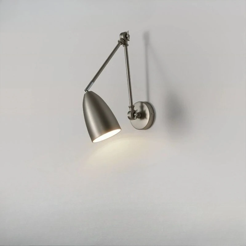 Folding Long Rocker Arm Wall Lamps Modern Designer LED Wall Sconces Living Room Creativity Telescopic Decoration Home Wall Light
