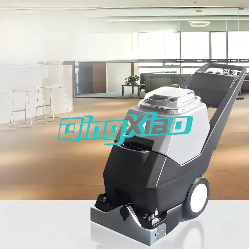 High Performance Floor Brush Scrubber With Replaceable Pads For Daily Commercial Floor Care Workshop Mall Factory Use Office New