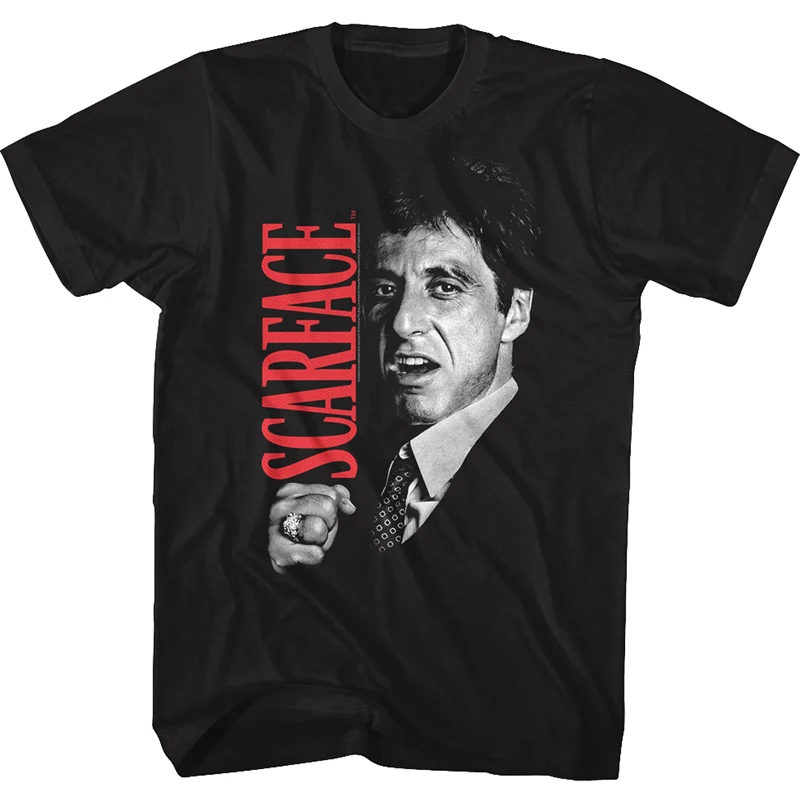 Camiseta Scarface Tony Montana, camiseta de película Joint Scarface Pacino para hombre, cómoda y transpirable Y2K