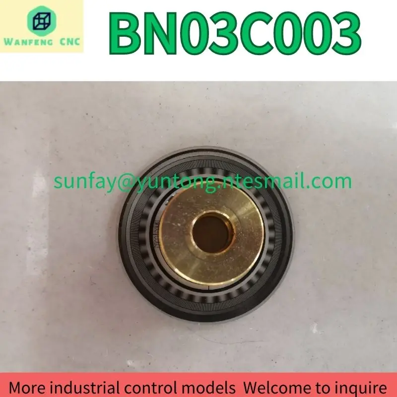 second-hand BN03C003 J4 servo motor encoder code disk test OK Fast Shipping