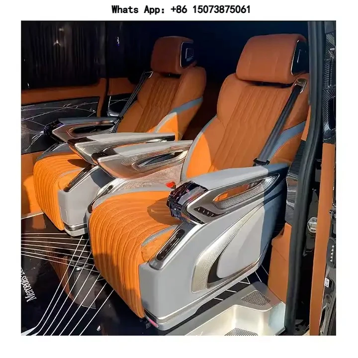 V Class Luxury Seat Vito Latest Luxury Car Seat Wireless Charging for Business Car