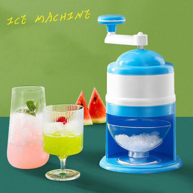 

Manual Ice Crusher Mini Ice shaver Chopper Manual Snow Cone Smoothie Maker Ice Block Breaking slush Machine Ice Cream Tool