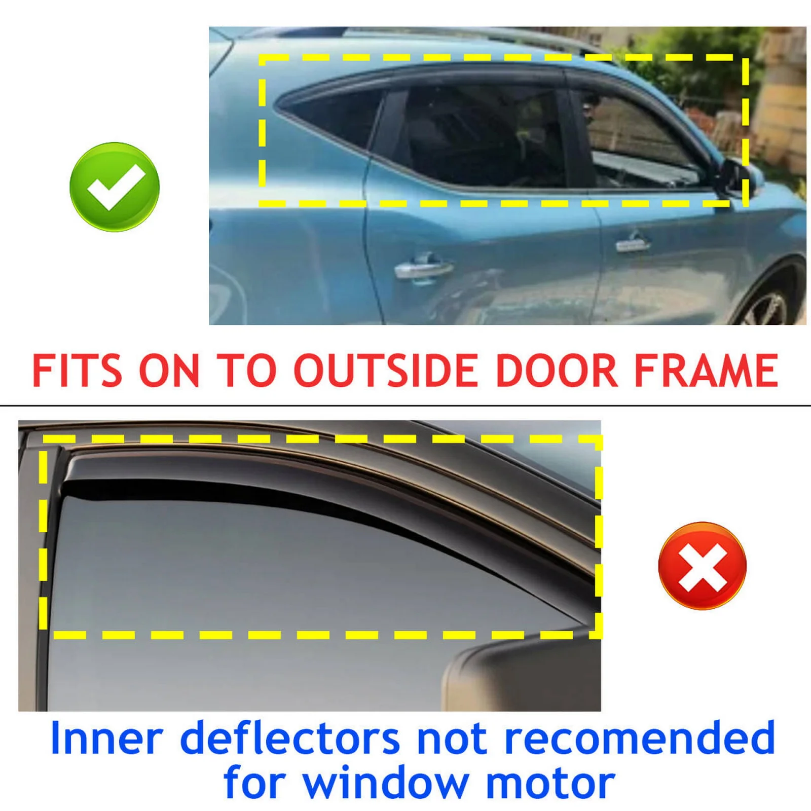 6pcs/set Black Side Window Wind Rain Sun Deflectors Protector Guard Sheet For MG ZS AZS1 2017-2024