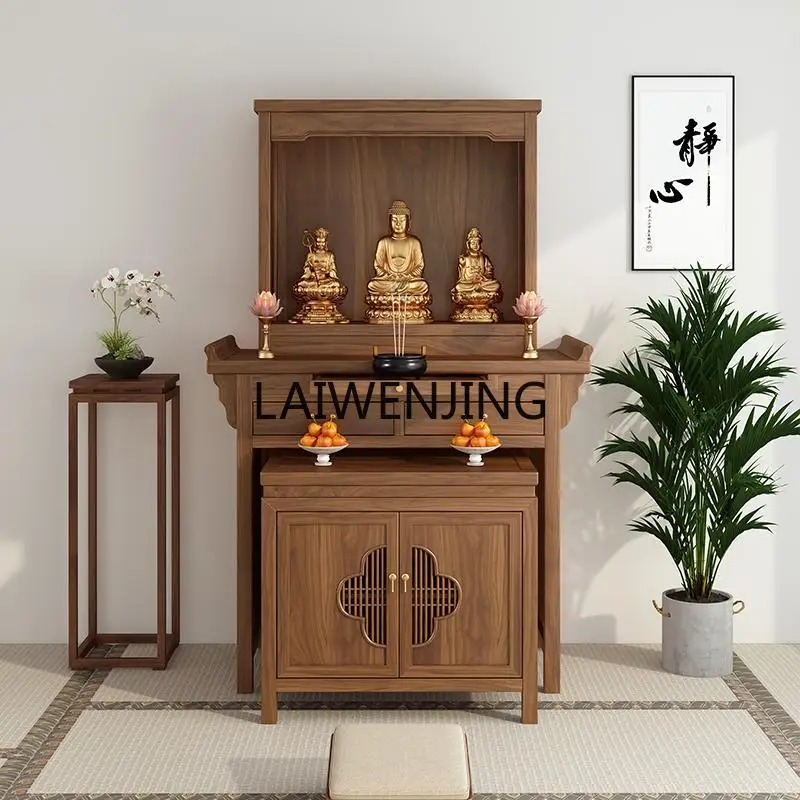 SGF Buddhist niche new Chinese vertical cabinet Buddhist hall table for incense table for special use