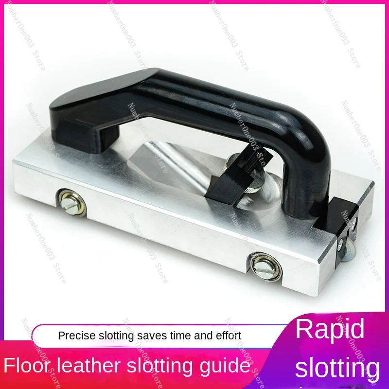 Vinyl Floor Slotting Guide Wheel Sports Badminton Court Plastic Floor Manual Hair Trimmer Slotting Knife Slotting Device