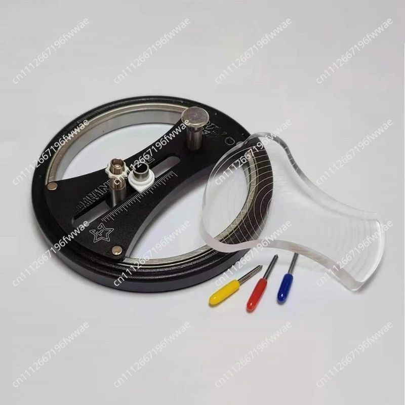 V2.0 Circle Cutter - Precision Hole Cutter Tool for Paper/Cardboard (0.5-55mm Diameter) | Portable & Magnetic Design