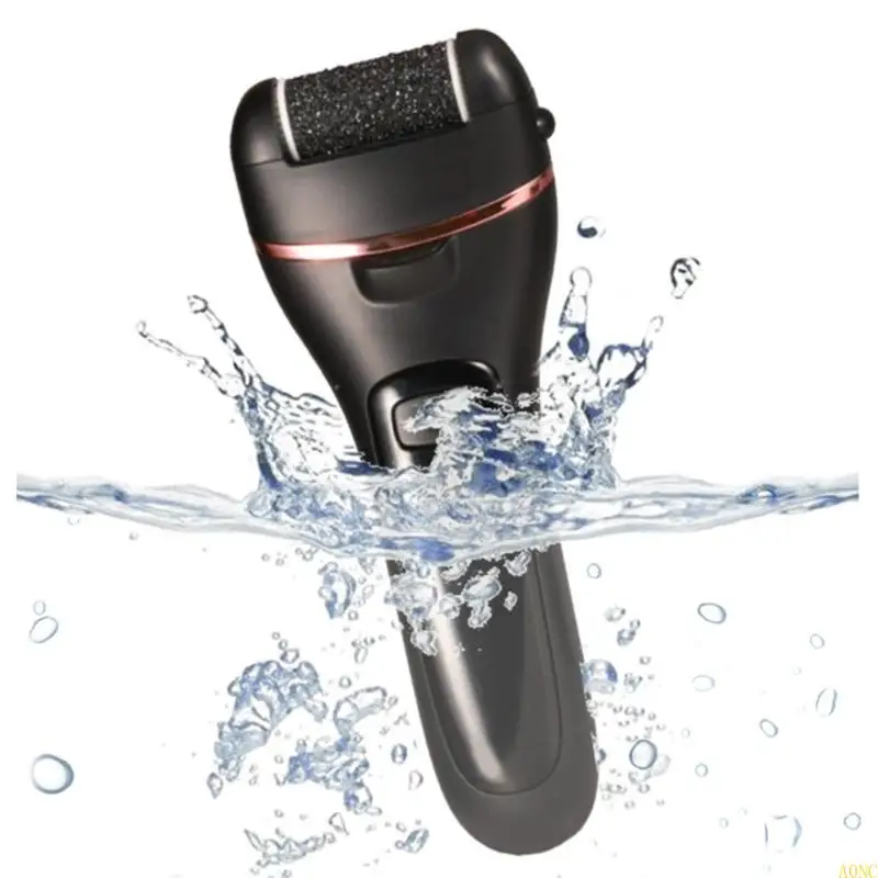 A0NC 전기 캘러스 리무버 발 관리 하드 크랙 페디큐어 도구 ABS 재료