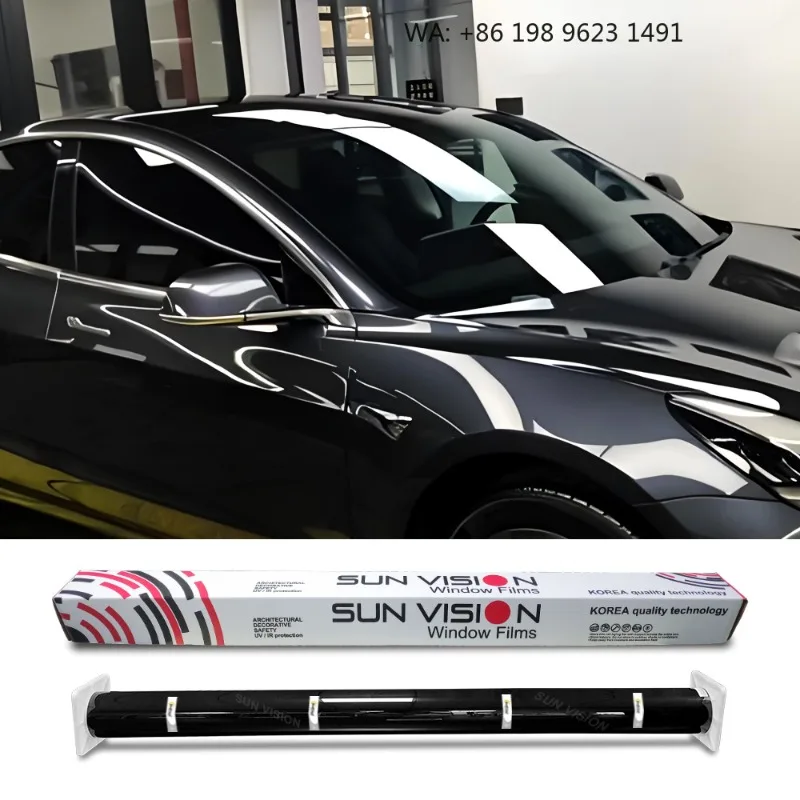 Car Window Tint High Definition Nano Ceramic Solar Window Film Heat Rejection UV Protection Car Film