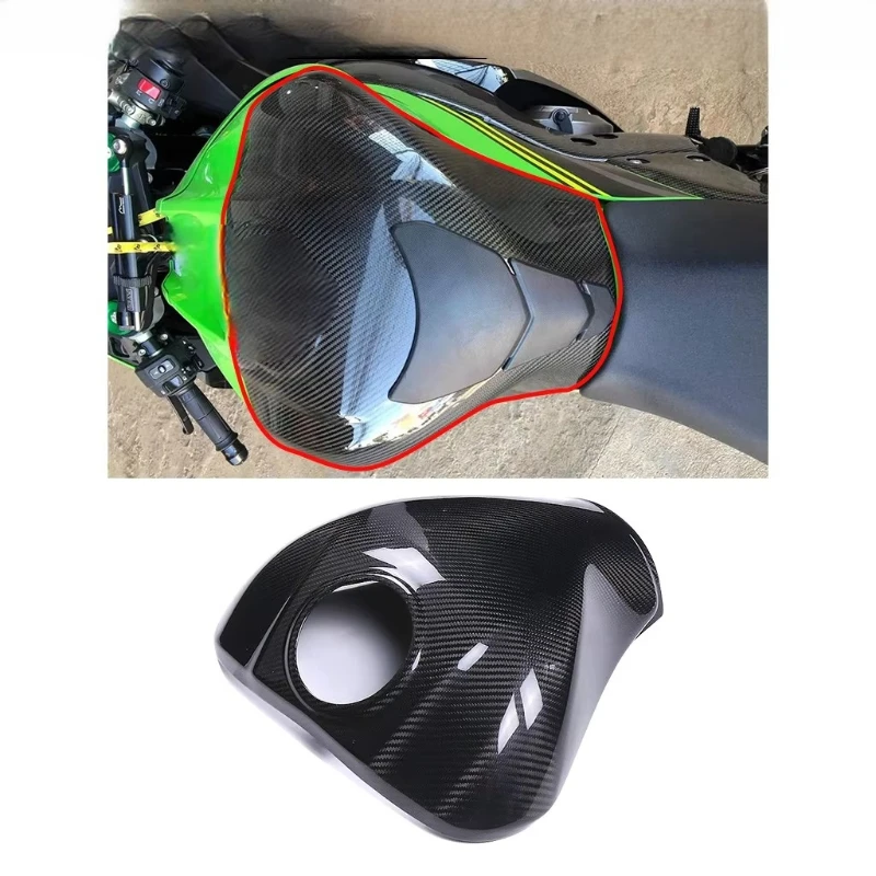 

High Level Material Carbon fiber full-cover fuel tank cap protective cover motorcycle modification for ZX10R