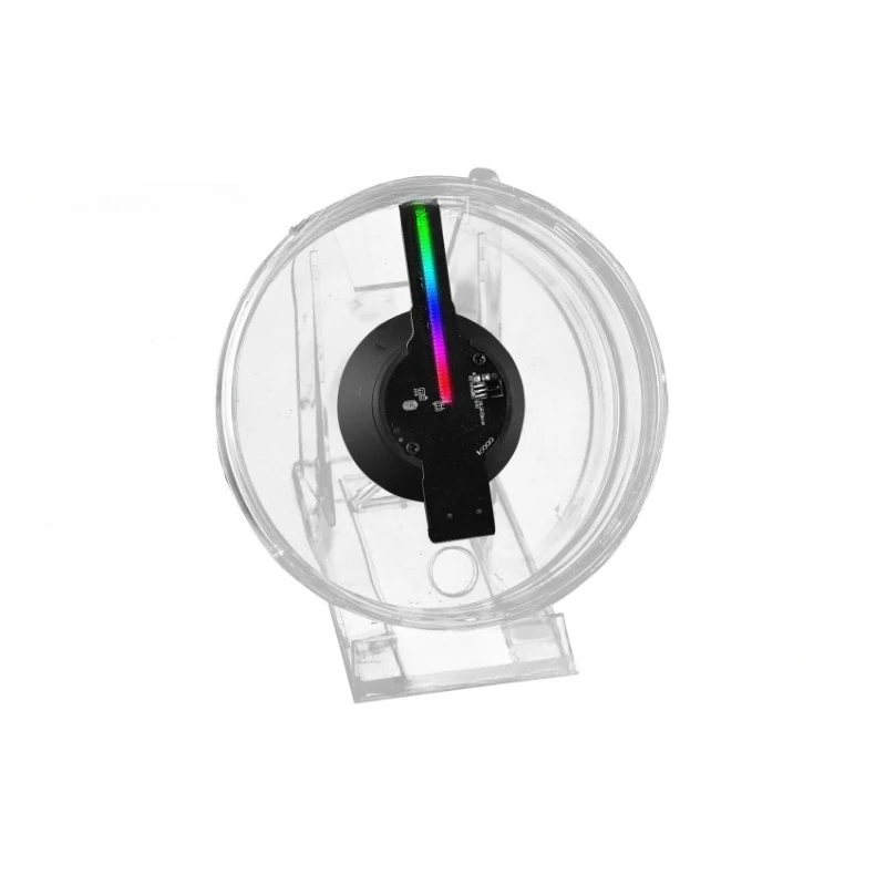 

3D holographic fan 12cm Christmas tree ornament decoration