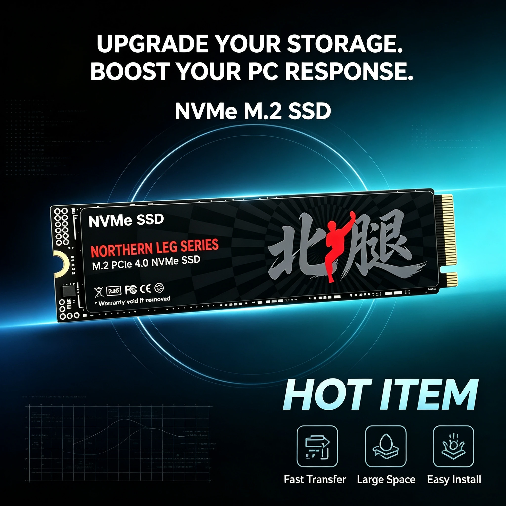 2026 Fast Speed BTXL M2 NVMe PCIe Gen4 SSD 500GB 1TB 2TB 4TB Embedded Solid State Drive for Game Work PC Notebook