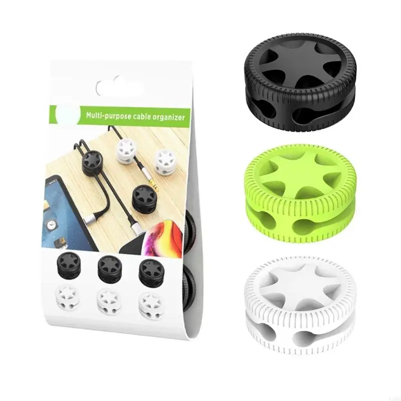 D5BB Kabelclip Snoerhouder Kabelbeheer Snoerorganizers Draadhouder voor bureau