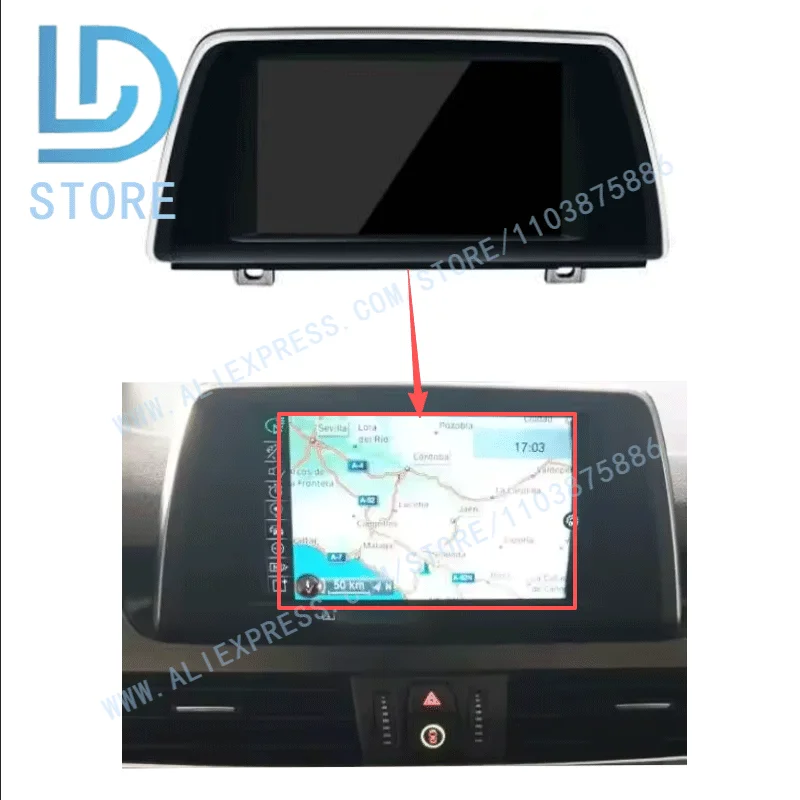 Original 6.5'' Inch B-M9279424 01Z For BM-W X4 F26 Mini Cooper 2014-2017 LCD Display Screen For Car Auto Radio Navi B-M 9279424