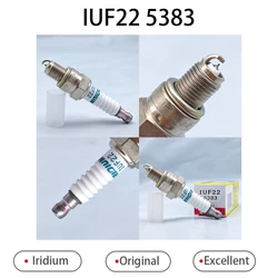 1pcs IUF22 5383 Original Iridium Spark Plug for Motorcycle Suitable for CR7HIX