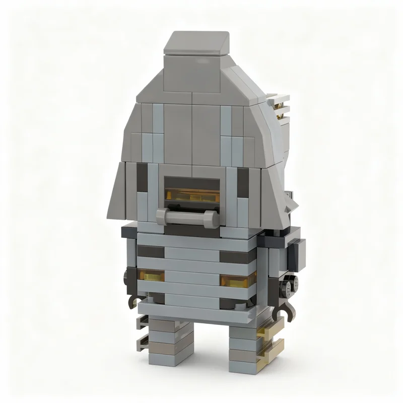 

146pcs MOC Nekros BrickHead Warframe Brickheadz Model Building Blocks Construction Toy Christmas Gifts DIY Creative Idea Brick