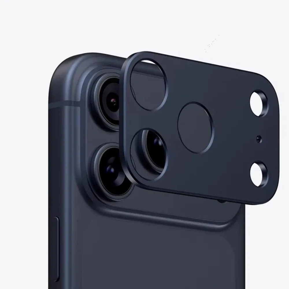 

Aluminum Metal Lens Protector Full Cover Orange Camera Lens Cover Anti Scratch HD for iPhone 17Pro/17 Pro Max