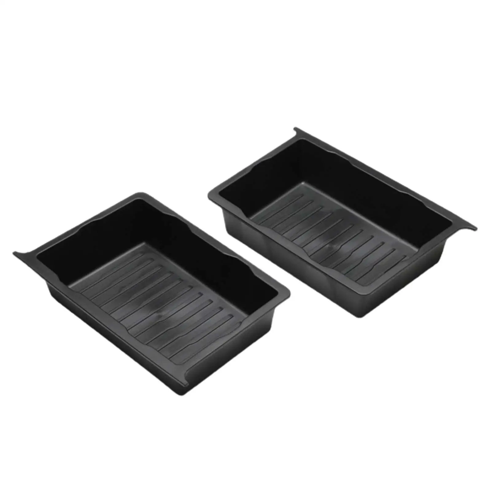 

Скрытый органайзер-лоток из ТПЭ под сиденье, черный, для хранения, автомобильный аксессуар для крепления в салоне автомобиля