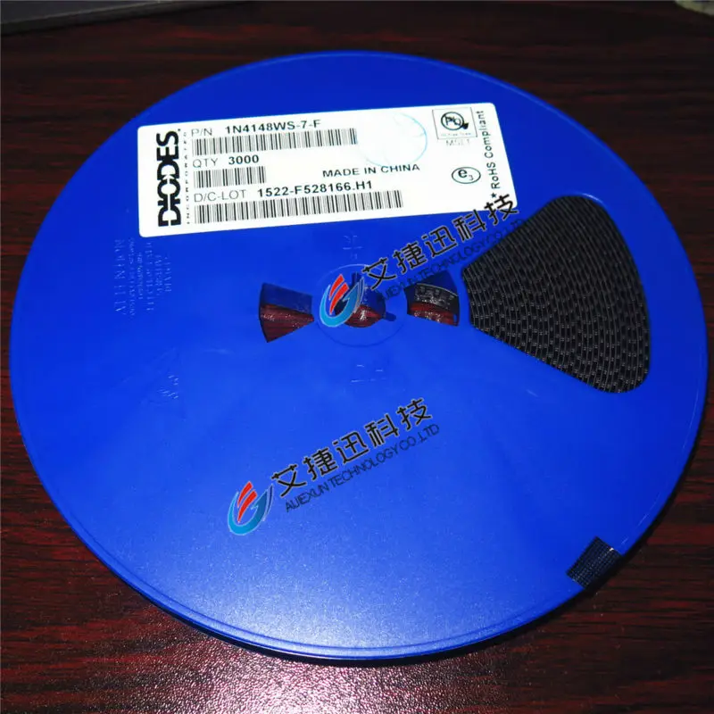 100Pcs 1N4148WS-7-F SOD323  SURFACE MOUNT FAST SWITCHING DIODE in stock 100% New and original