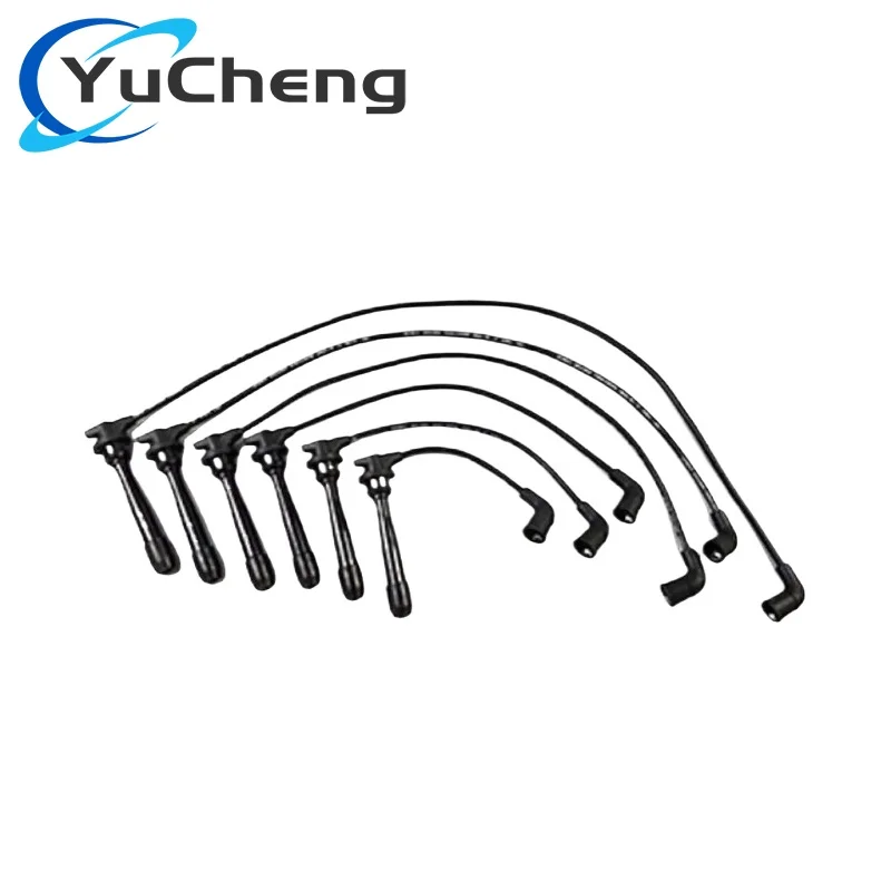2750137A00 27501-37A00 Brand New 6PC Spark Plug Cable Ignition Wire Set  FOR HYUNDAI SONATA 2.5L 2.7L DOHC V6 1999-2005