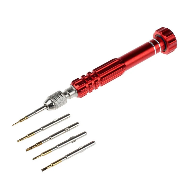 Red Precision Screw Phone Watch Repair mixing Tool Sets
