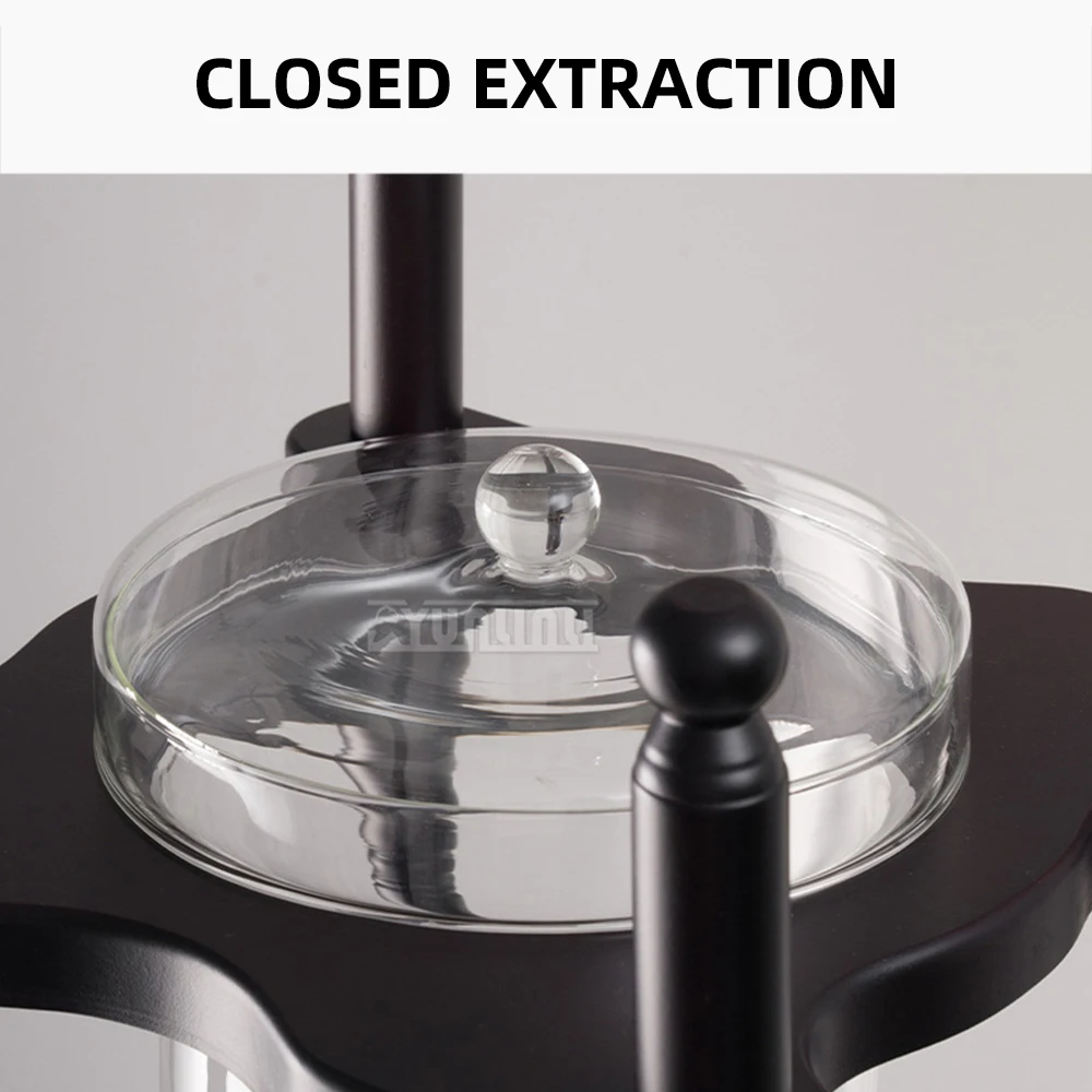 Commercial & Home Use Glass Iced Tea Maker with Dripper, Cold Brew Coffee Maker