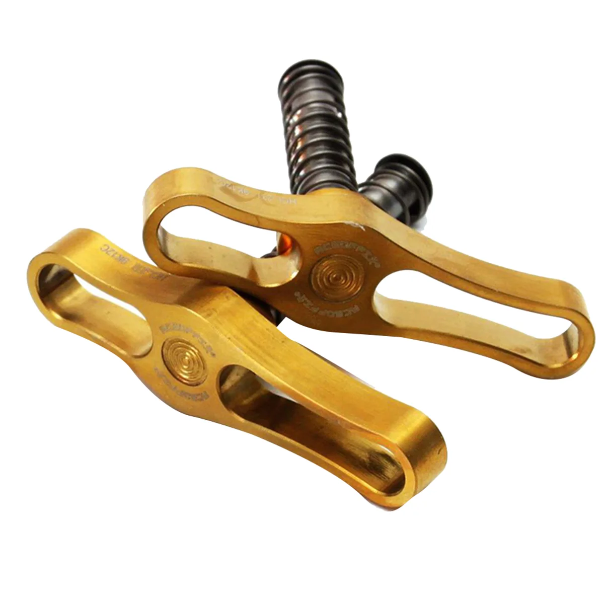 ACEOFFIX HCL-2Ti Bike Hinge Clamp Lever for Brompton Folding Bike-Gold