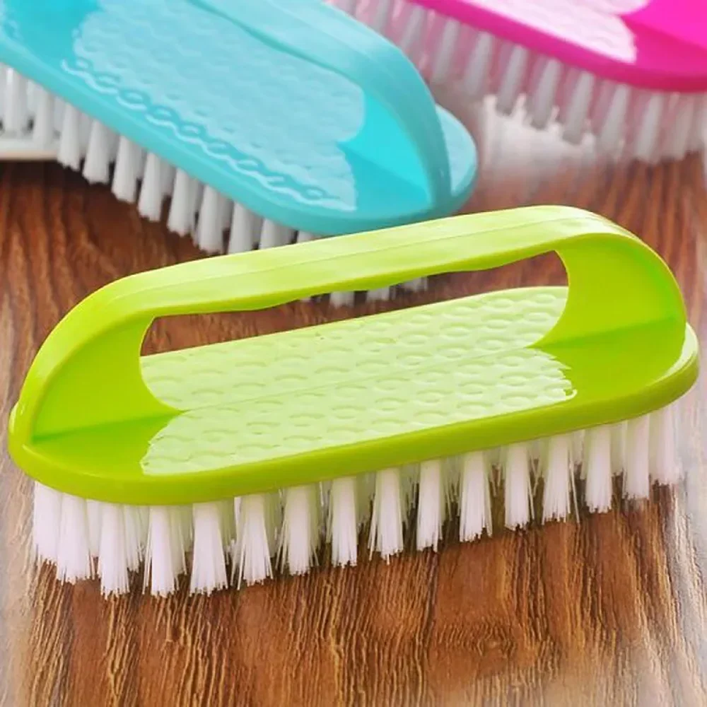 Tragbare Plastik-Wäschebürste mit Weichen Borsten für Kleidung & Schuhe – Detail 7
