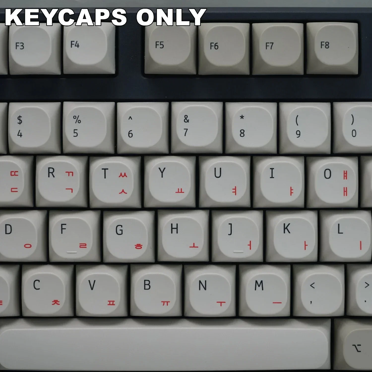 131 toetsen Retro OG PBT MA Koreaanse Keycaps Dye-gesublimeerde Keycap Set voor Mx Cherry Gateron Switch mechanische toetsenbordkit