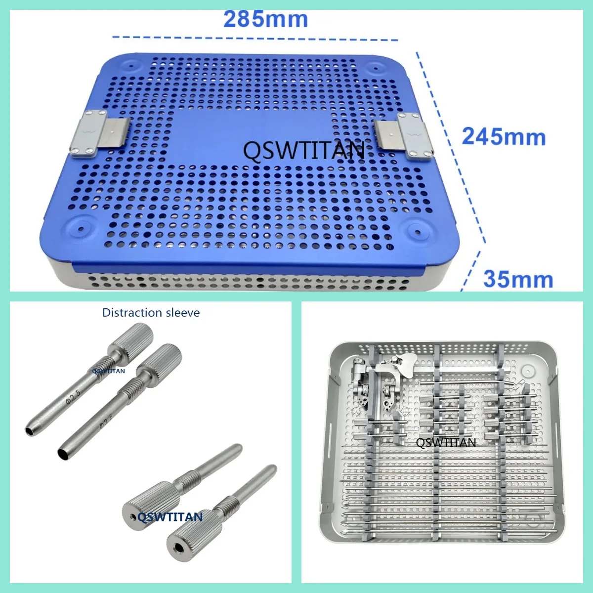 Kirschner Wire Spreader & MIPO Distractor Set Pet Fracture Osteotomy Reduction Tools Orthopedic Instruments
