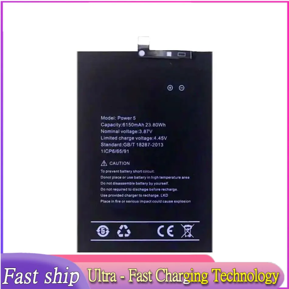 

For Umidigi Bison X10 Pro Bison X10 X10 X10 Pro Power 5 Mobile Phone Battery Reliable Power 6150mAh