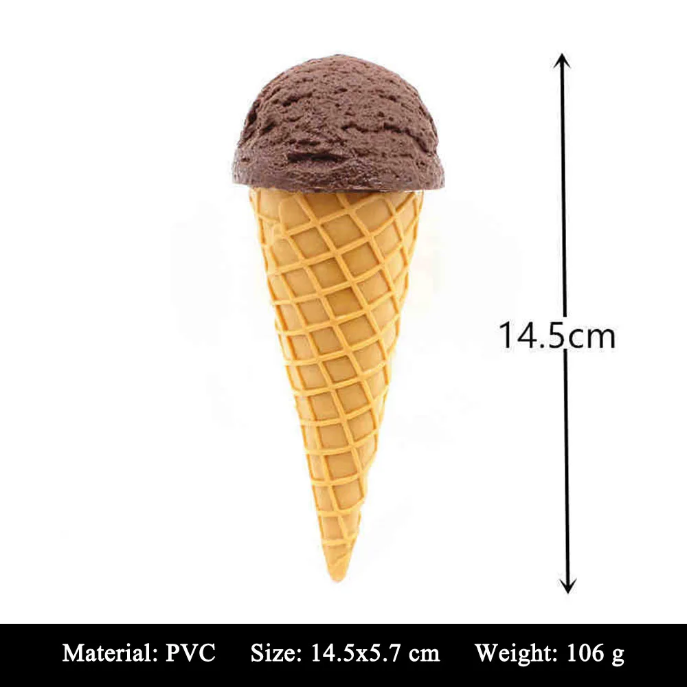 Festive & Party Supplies Dessert Cake Store Shop House Decoration Showcase Cabinet Display Props Simulation Fake Ice Cream