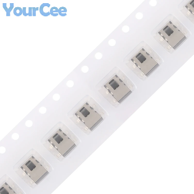 50pcs/10pcs MPUPX2043 Detection Switch 4Pin Four Foot Patch SMD Button with Column Limit Game Switch Micro Touch Tact Switch 