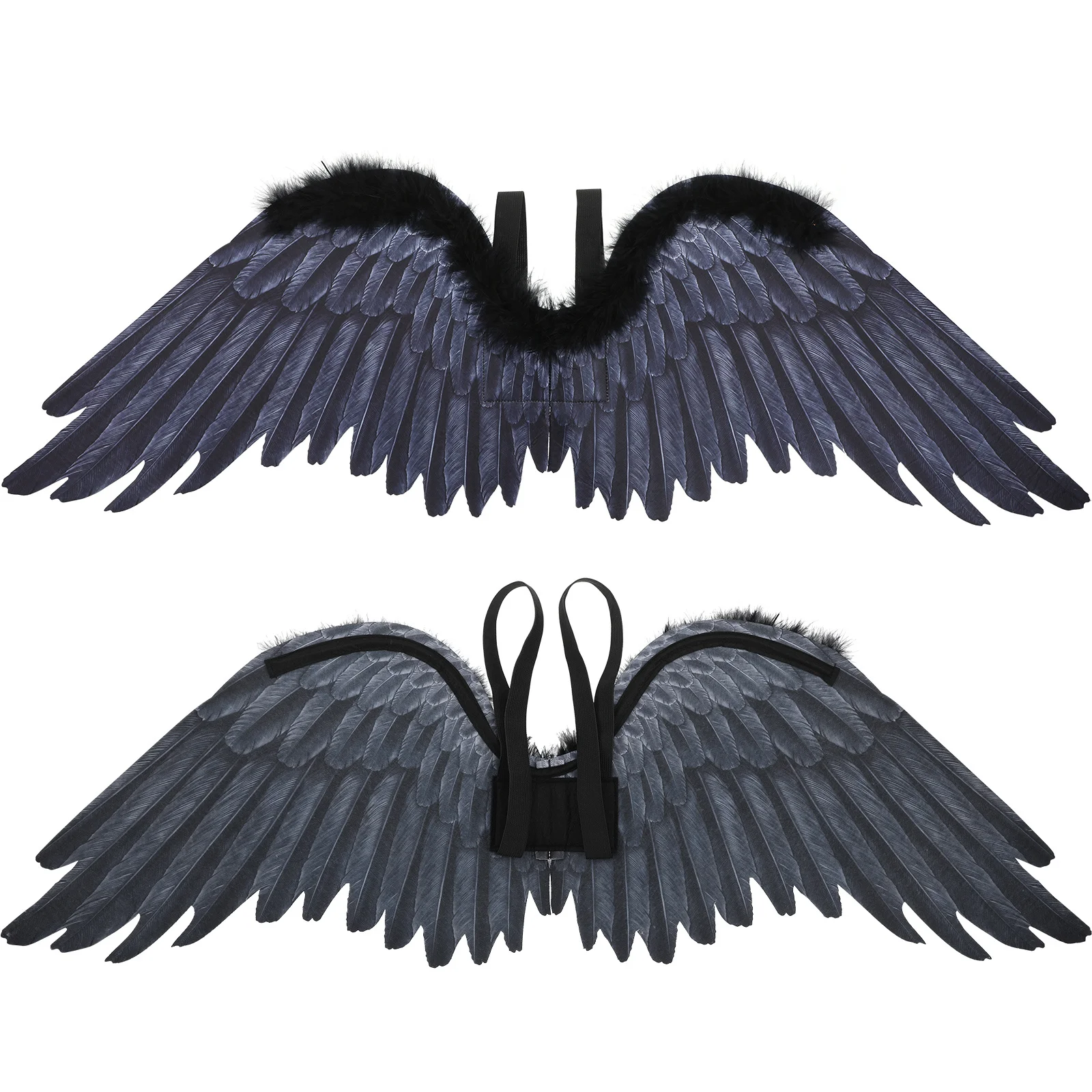 1pc ala d'angelo puntello grandi ali di fata per bambini ragazze Halloween Natale cosplay festa performance decorazione ala posteriore