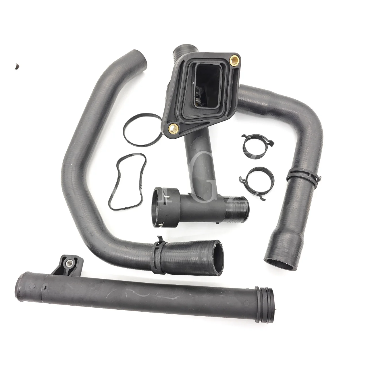Mangueira superior do radiador com pistola de termostato para 2002-2008 JA-GUAR X-Type C2S43430 C2S25746 C2S19408 C2S17572 1X43-8B502-AH