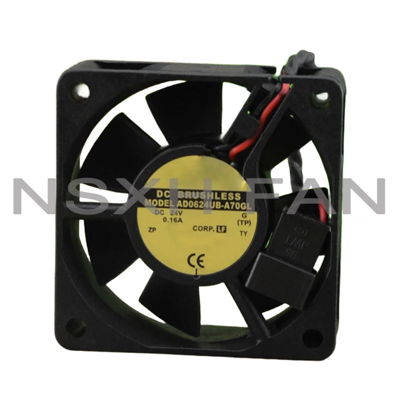 

New AD0624UB-A70GL 24V 0.16A 6025 6cm Frequency Converter Cooling Fan