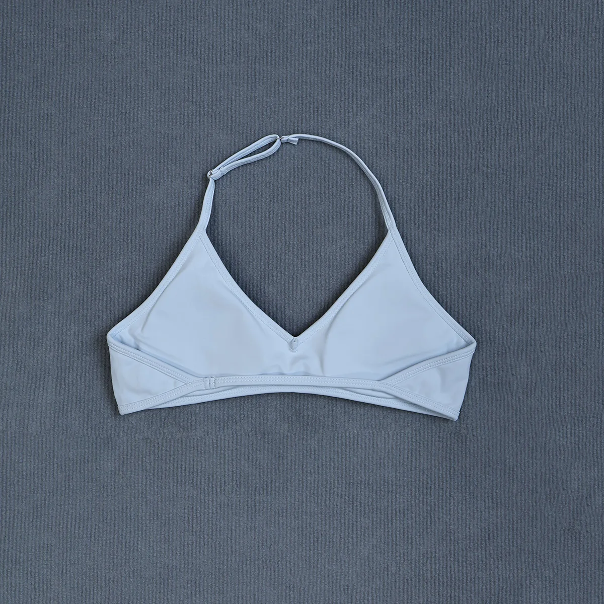 Damen-Sommer-Sport-Yoga-BH mit Neckholder-Ausschnitt, gepolstert, stoßdämpfend, rückenfrei, Crop-Top für Outdoor-Laufen und Fitness – Detail 17