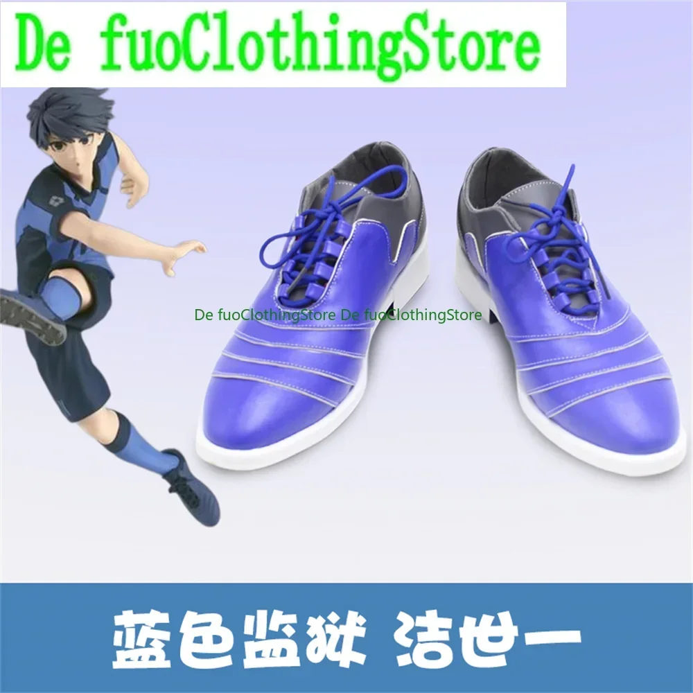 

BLUE LOCK Isagi Yoichi Обувь для косплея Сапоги Игра Аниме Хэллоуин Рождество DefuoClothing Магазин обуви
