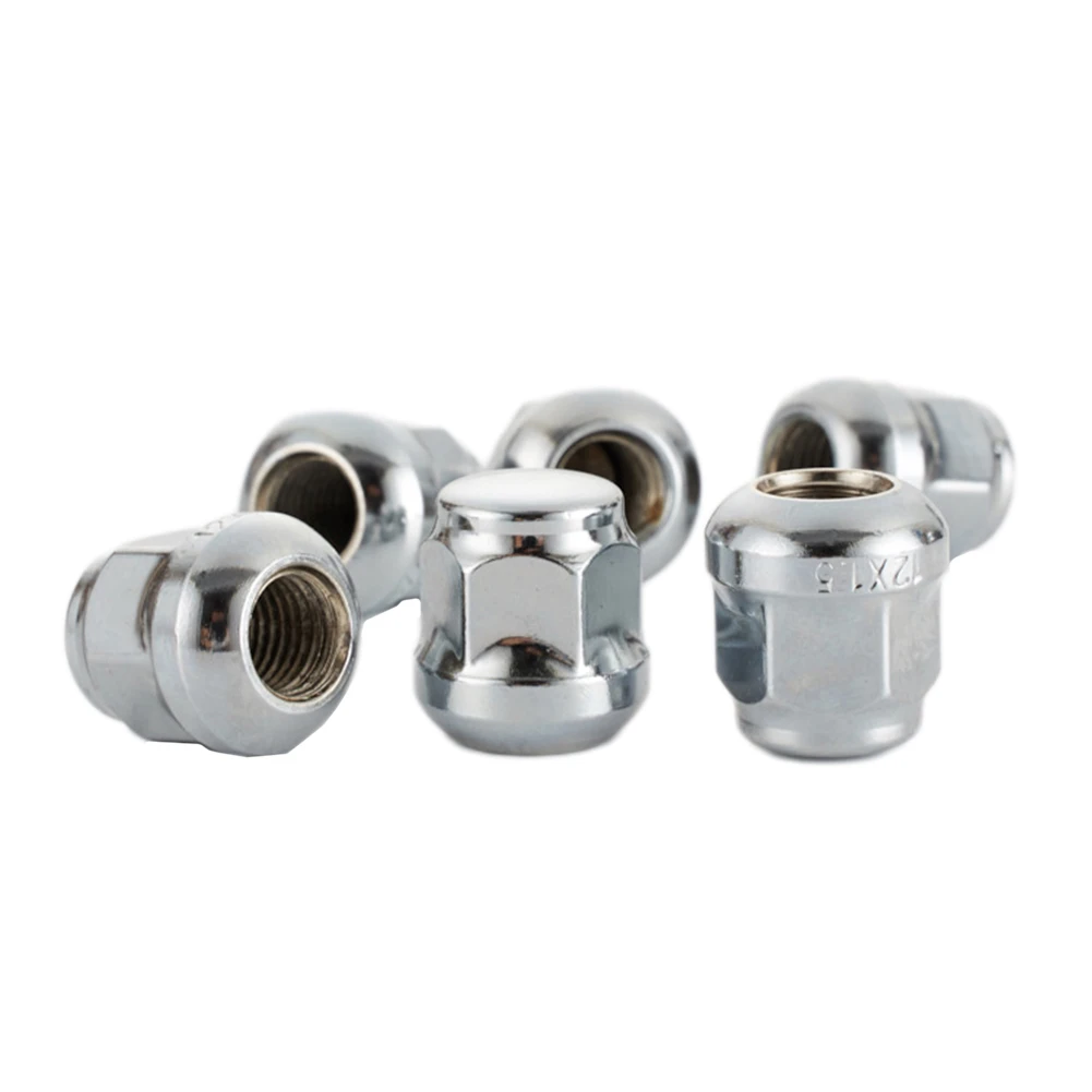 Easily Install Lug Nut Auto Parts 1 Pieces 90304-SA5-013 Replacement Silver Steel For Honda For Accord 1982-2001