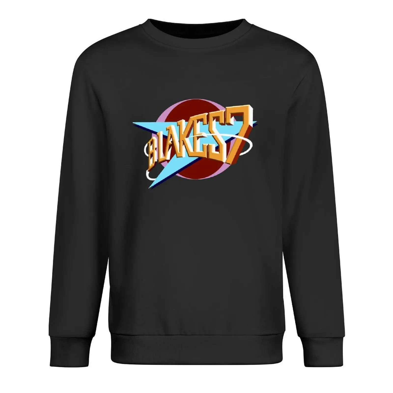 

Blakes 7 Logo Pullover mens clothing clothes for men graphic t shirts men aesthetic clothing graphic sweatshirts