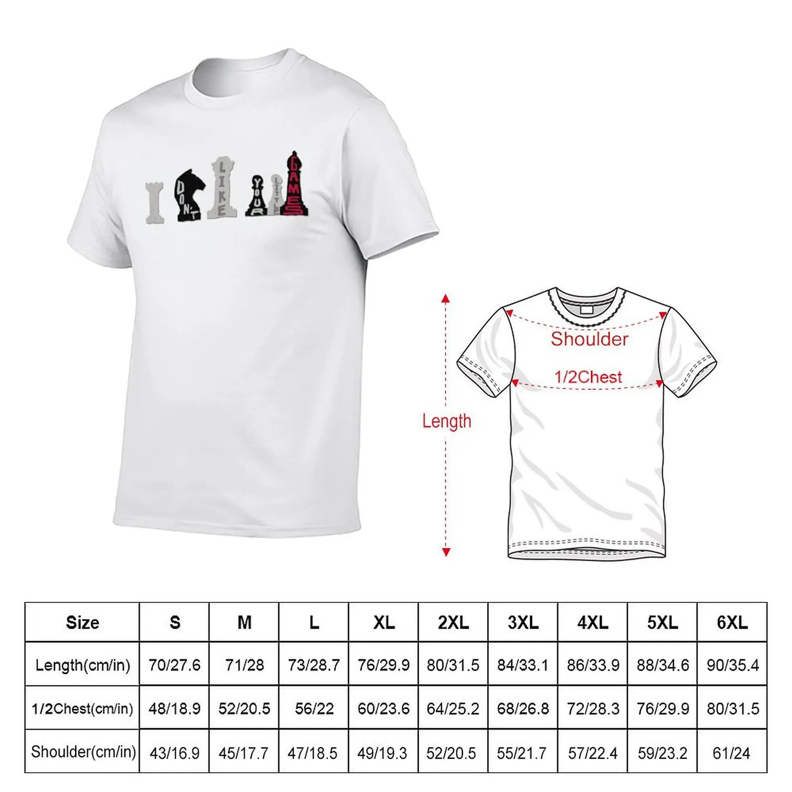I Don’t Like Your Little Games T-Shirt Functional Casual Short Sleeve Tee