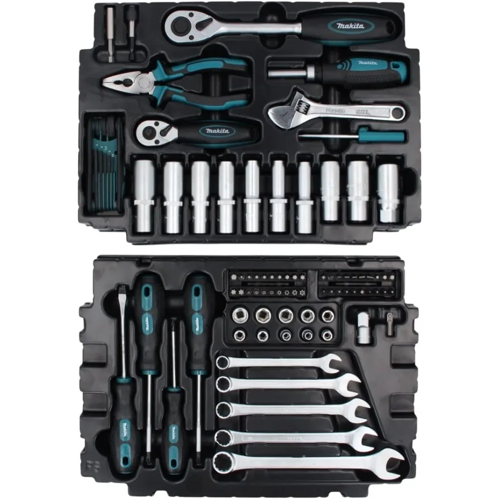 E-11542 87 Piece Mechanics Set Supplied in a Makpac Case