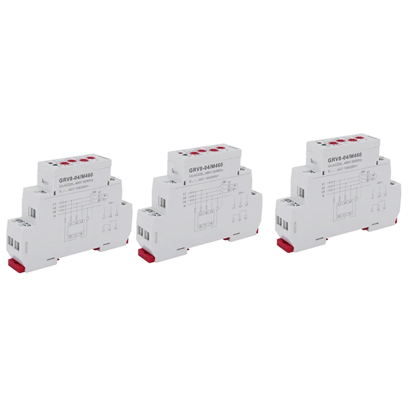 

B03C-3X GRV8-04 M460 3-Phase Voltage Monitoring Relay Phase Sequence Phase Failure Protection Voltage Control Relay