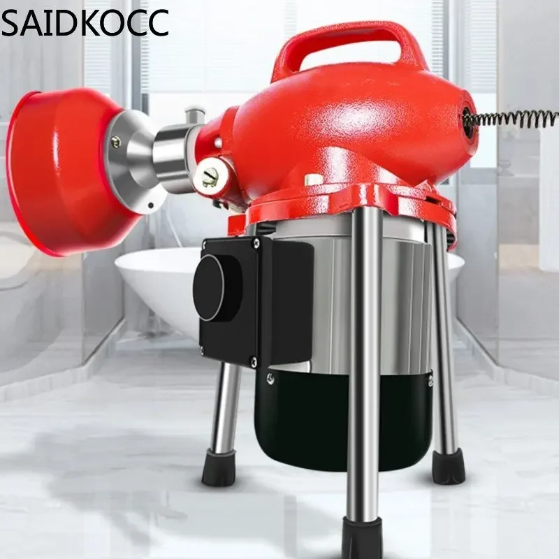 Automatic Dredge Machine GQ-80 Electric Pipe Dredging Sewer Tools Professional Clear Toilet Blockage Drain Cleaning Machine