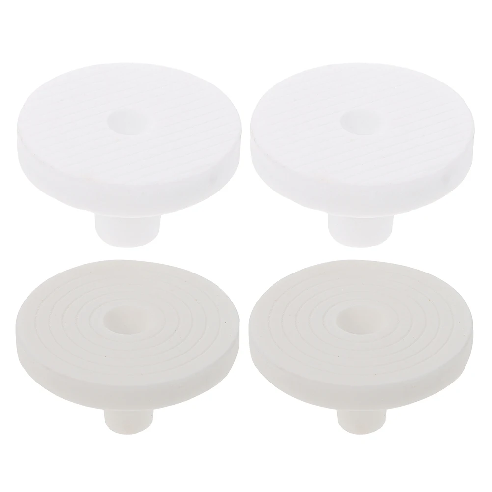 

4pcs Coral Plugs Ceramic Bases for Aquarium Fish Tank Decor Breeding Brackets Stable Coral Plants Live Pet Supplies