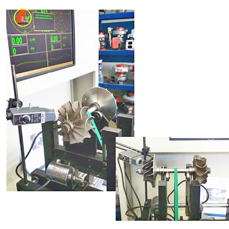 Automobile Turbocharger Dynamic Balancing Correction Machine